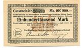 Niedersachsen 100 T. Mark Nordenham,Norddeutsche Seekabelwerke A.G., -
