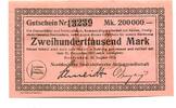 Niedersachsen 200 T. Mark Nordenham,Norddeutsche Seekabelwerke A.G., -
