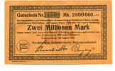 Niedersachsen 2 Mio. Mark Nordenham,Norddeutsche Seekabelwerke A.G., -