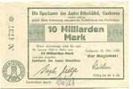 Niedersachsen 10 Md. Mark Cuxhaven,Amt Ritzebüttel, -