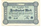 Rheinland 500 Mark Aachen,Stadt u.Landkreis, -