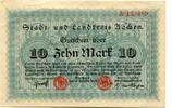 Rheinland 10 Mark Aachen,Stadt u.Landkreis, -