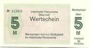 DDR 5 Mark Ahrenshoop,Interhotel Panorama i.Oberhof, -