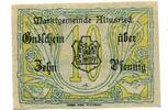 Bayern 10 Pfg. o.D.-31.12.1920 Altusried, unz 18.50 US$  +  92.50 US$ shipping