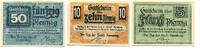 Sachsen 5 Pfg. 10 Pfg. 50 Pfg. o.D.1920 Annaberg, unz 13.87 US$  +  92.50 US$ shipping