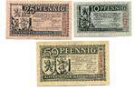 Rheinland 10 Pfg. 25 Pfg. 50 Pfg. 1920 Altenkirchen u.Waldbr&ouml;l, unz 13.87 US$  +  92.50 US$ shipping