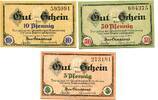 Th&uuml;ringen 5 Pfg. 10 Pfg. 50 Pfg. 1.4.1917 Altenburg, unz 26.59 US$  +  92.50 US$ shipping