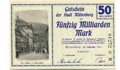 Bayern 50 Md. Mark 22.9. 1923 Miltenberg, unz 55.50 US$  +  92.50 US$ shipping