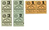 Bayern 2x1 Pfg. 2x2 Pfg. 2x3 Pfg. o.D.-31.3.1921 M&uuml;hldorf, I/I- 13.87 US$  +  92.50 US$ shipping