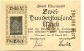 W&uuml;rttemberg 200 T. Mark 30.8.1923 Murrhardt, I- 171.65 元  ＋  93.63 元 运费