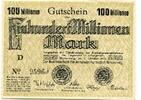 Sachsen 500 Mio. Mark 4.10.1923 Marienberg, Amtshauptmannschaft, I/I- 195.06 元  ＋  93.63 元 运费