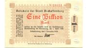 Bayern 1 Bio. Mark 1.11.1923 Aschaffenburg, unz 390.11 元  ＋  93.63 元 运费