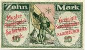 Bayern 10 Mark Kaufbeuren, MUSTER, -
