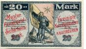 Bayern 20 Mark Kaufbeuren, MUSTER, -