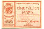 Bayern 1 Mio. Mark Kelheim, -