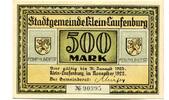 Baden 500 Mark Kleinlaufenburg, -