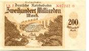 Baden 200 Md. Mark Karlsruhe,Reichsbahn, -