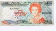 Ostkaribische Staaten. 100 Dollars D-Dominica, -