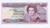 Ostkaribische Staaten. 20 Dollars L-Saint Louis,, -