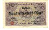 Rheinland 100 T. Mark Köln,Stadt, -