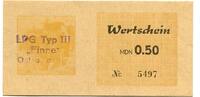 DDR 50 Pfg. Ostramondra,LPG-Finne, -