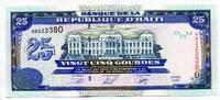 Haiti, 25 Gourdes -