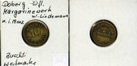 Deutschland/Doberg b.Bünde, 10 Pfg. Margarinewerk W.Lindemann, -