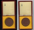 DDR/Hartha, Keramik-Medaille, 750 Jahre Hartha 1223-1973, -