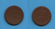 Deutsches Reich/Meissen, Porzellan-Medaille, Kriegergedächtnisstätte, -