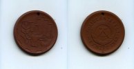 DDR/Heynitz, Porzellan-Medaille, Kreiserntefest, -