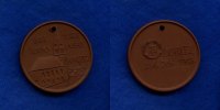 Boritz, Porzellan-Medaille, 1000 Jahrfeier 983-1983, -
