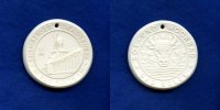 Bad Sülze, Porzellan-Medaille, Sol und Moorbad, -