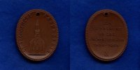 Chemnitz-Rabenstein, Porzellan-Medaille, St.Georgskirche Rabenstein, -