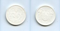 Oberwiesenthal, Porzellan-Medaille, 1527-1977 450 Jahre Kurort, -