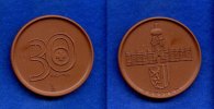 Dresden, Porzellan-Medaille, 30 Jahre deutsches Rotes Kreuz, -