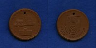 Radebeul, Porzellan-Medaille, Weinberg-Goldener Wagen-, -