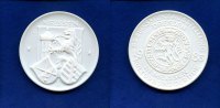 Meissen, Porzellan-Medaille, Bezirksmünzausstellung Dresden in Meissen, -