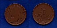 Meissen, Porzellan-Medaille, Johann Joachim Kaendler 1706-1775, -