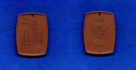 Kamenz, Porzellan-Medaille, 750 Jahre Stadt Kamenz, -