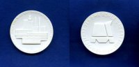 Dresden, Porzellan-Medaille, 25 Jahre VEB BMK Kohle u.Energie 1959-1984, -