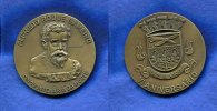 Portugal/Amadora, Br.-Medaille, 50.Todestag Alfredo Roque Camaira, -