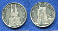 Deutschland/Köln, Zn.-Medaille, auf die Vollendung des Kölner Doms, -