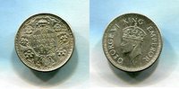 Indien 1/4 Rupee ~ British India ~ -