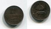 Österreich Venetien 1 Centesimo ~ Franz I. ~ -
