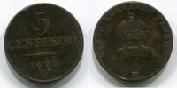Italien 5 Centesimi ~ Lombardo Veneto - Lombardei Venetien ~ -