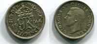Großbritannien 6 Pence ~ Georg VI. ~ -