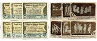 Sachsen-Anhalt 6x75 Pfg. Neinstedt, -