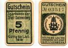 Niedersachsen, 5 Pfg. Dannenberg, -
