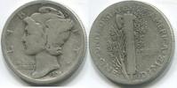 USA 10 Cents ~ Mercury, Winged Liberty Head ~ -