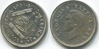 Süd Afrika 3 Pence ~ Georg VI. ~ -